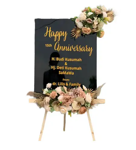 Papan Bunga Akrilik Yosorejo